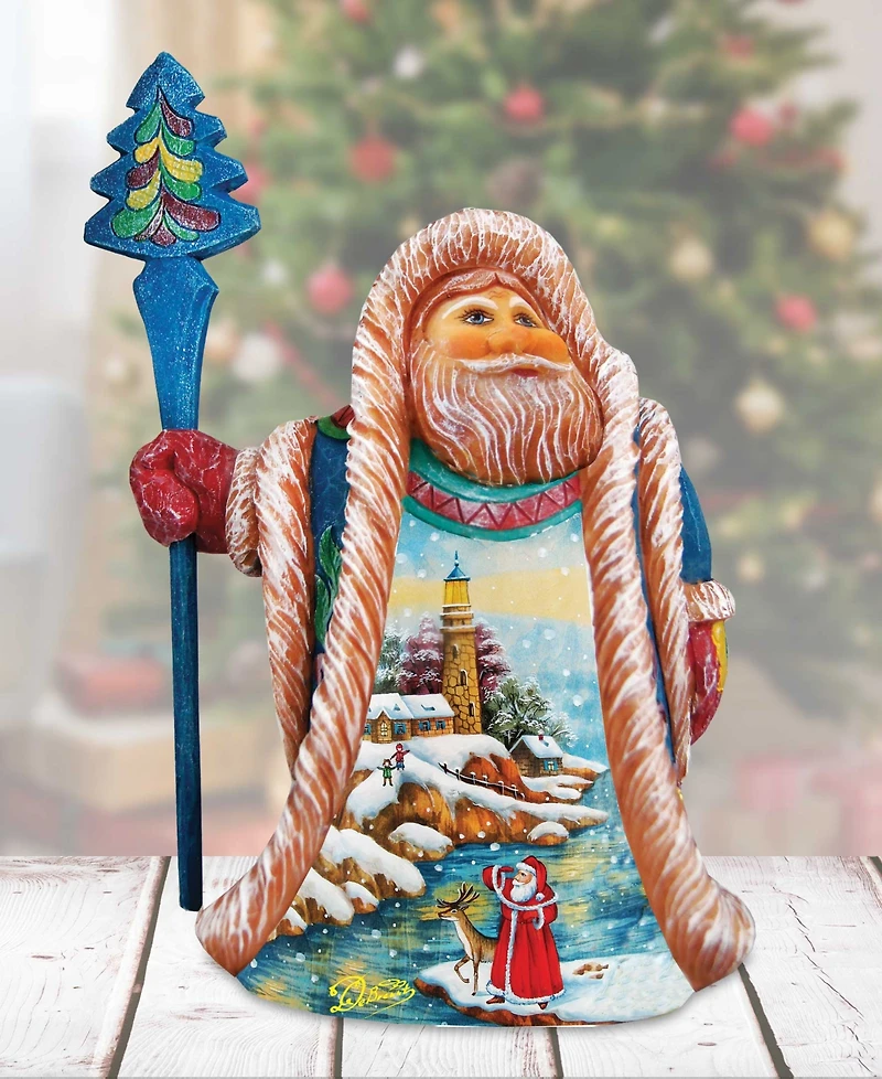 G.DeBrekht Light House Holidays Regal Santa Limited Edition Figurine