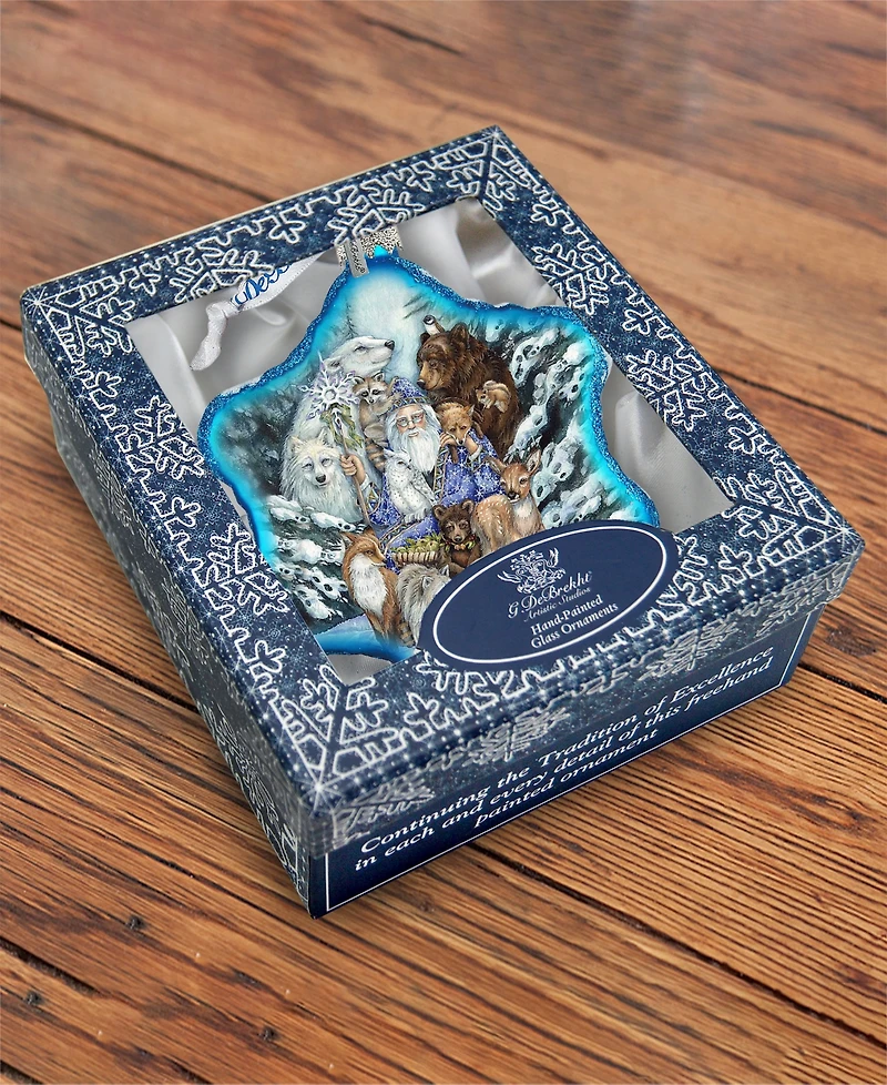 G.DeBrekht Gather In Peace Father Winter Holiday Ornament