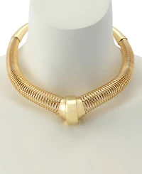 Robert Lee Morris Soho Gold Coiled Wire Collar Necklace