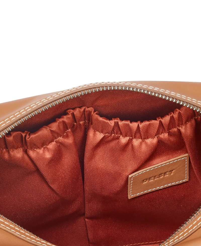 Delsey Paris Chatelet Leather 9.75" Toiletry Bag
