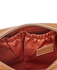Delsey Paris Chatelet Leather 9.75" Toiletry Bag