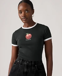 Levi's Women's Graphic Ringer Rickie T-Shirt