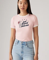 Levi's Women's Graphic Ringer Rickie T-Shirt