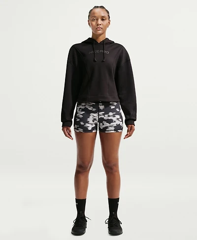 Nike Pro Women's 3" Mid-Rise Printed Biker Shorts