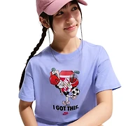 Nike Girls' 7-16 Sportswear Short-Sleeve T-Shirt