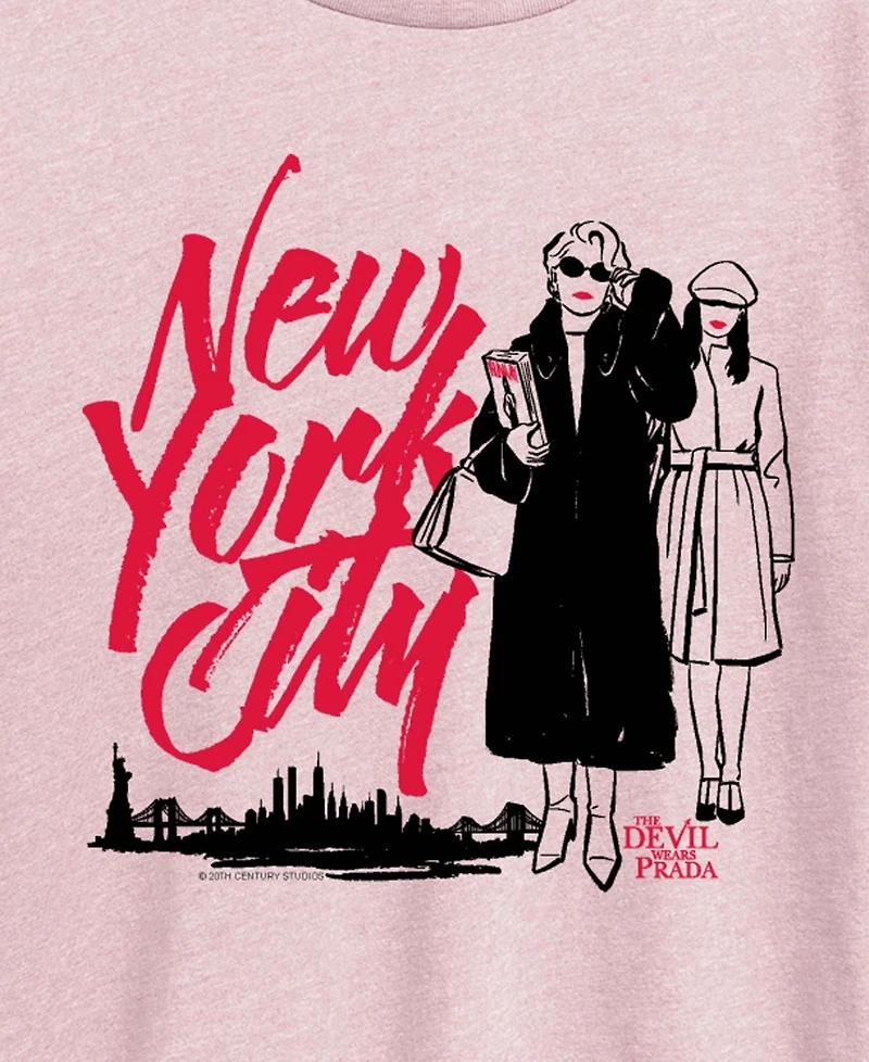 Hybrid Apparel Plus The Devil Wears Prada New York City Andy and Miranda Short-Sleeve T-Shirt