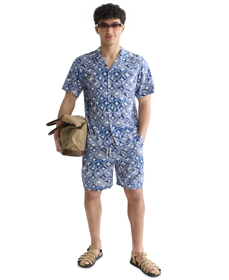 Scotch & Soda Men's Regular-Fit Printed Shorts