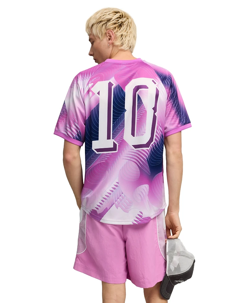 Puma Men's Printed Crewneck Jersey T-shirts