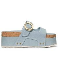kate spade new york Women's Halo Platform Footbed Sandals