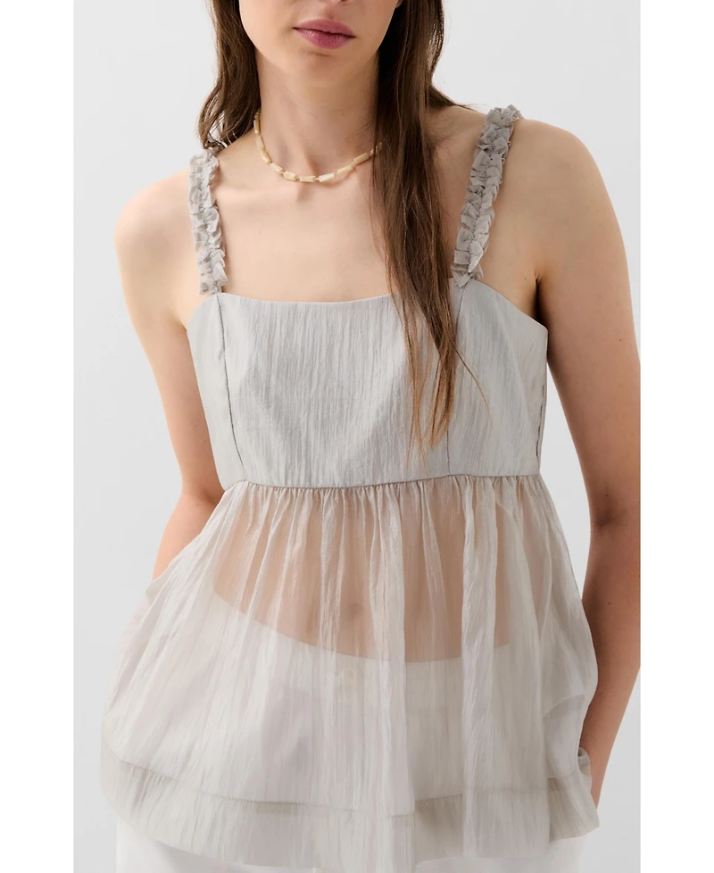 Scalpers Women's Cute Gather Top