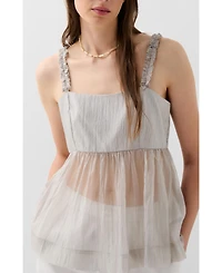 Scalpers Women's Cute Gather Top