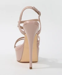Berness Women's Galia Strappy Platform Stiletto Heels