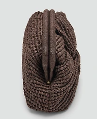 Mango Women's Natural Fibre Handbag