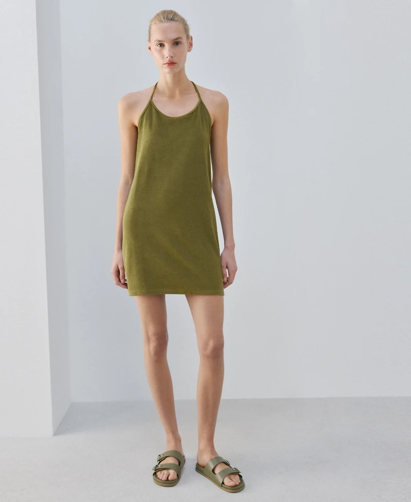 Mango Women's Terry Cotton Nightdress