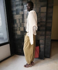 Mango Women's Lyocell Baggy Pants