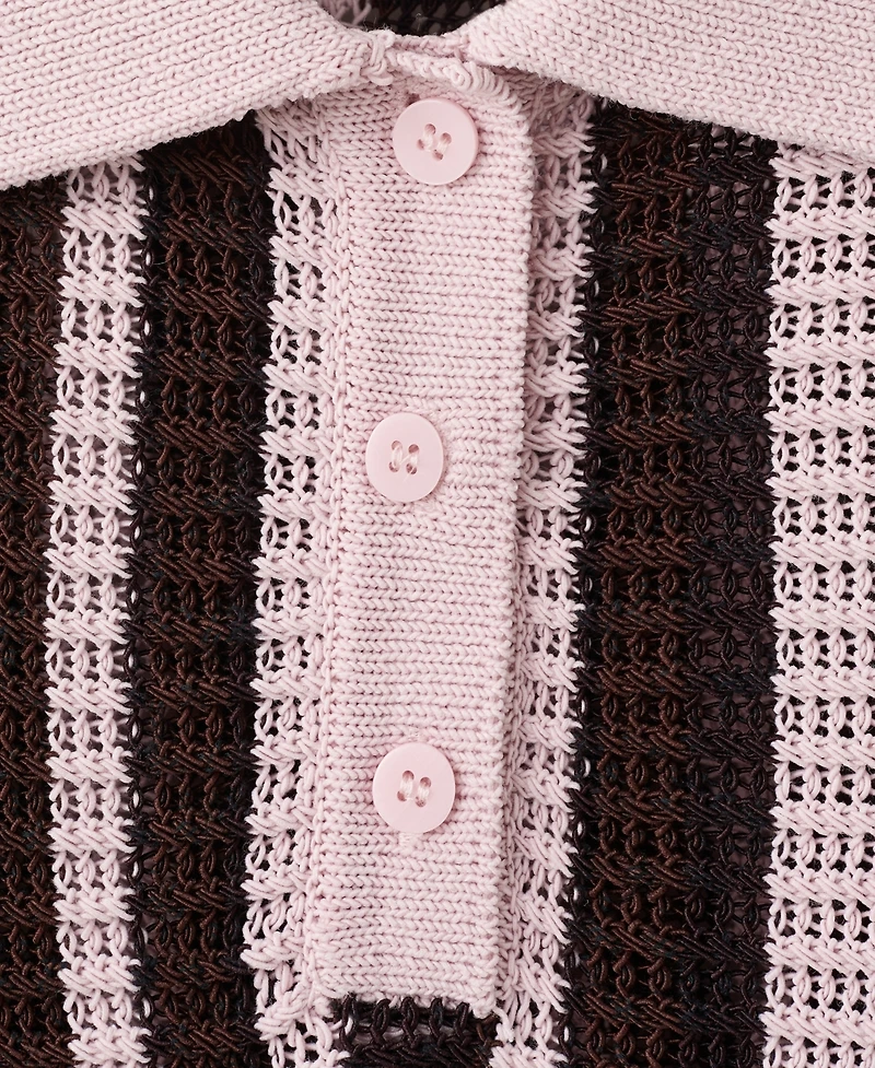 Mango Women's Knitted Polo-Neck Sweater