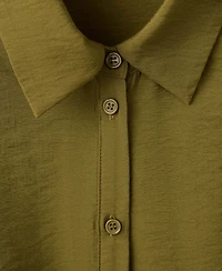 Mango Women's Knot Short-Sleeve Shirt