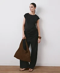 Mango Women's Straight Maternity Pants
