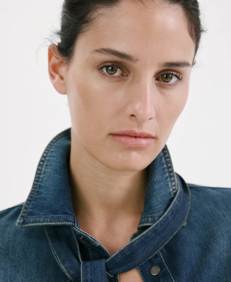 Mango Women's Combined Denim Dress