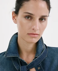 Mango Women's Combined Denim Dress