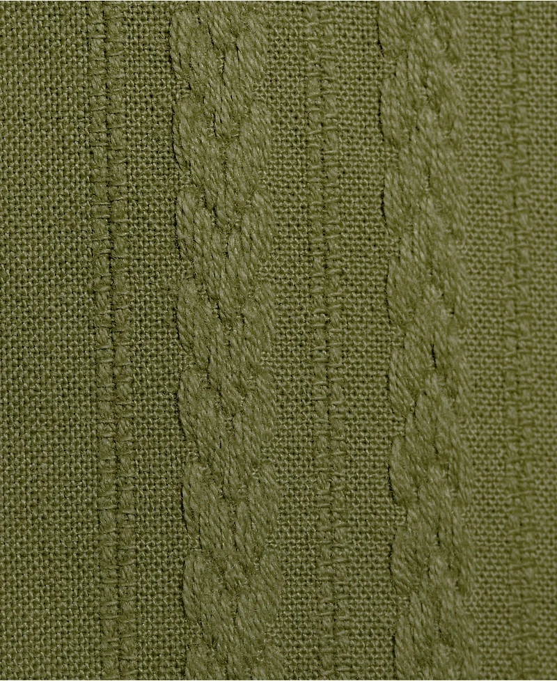 Lands' End Men's Textured Camp Collar Shirt