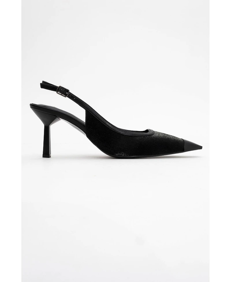 Prologue Shoes Women's Alive Satin Pointed Toe Pump