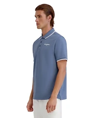 Karl Lagerfeld Paris Men's Short-Sleeve Polo Shirt