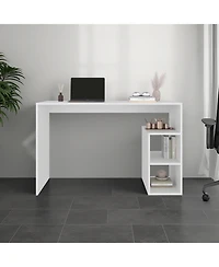 Fm Furniture Star Office Desk with Storage and Minimalist Design
