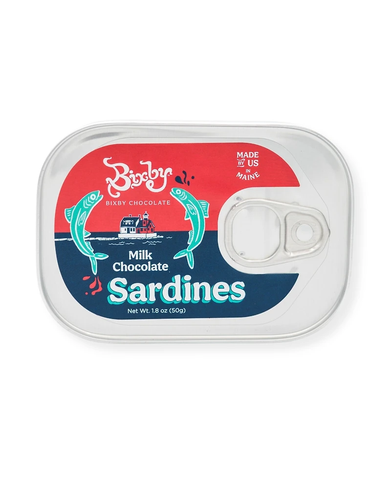 Bixby Chocolates Milk Chocolate Sardines, 3 Pack