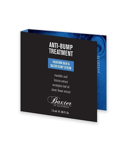Free deluxe Razor Bump with any Baxter purchase