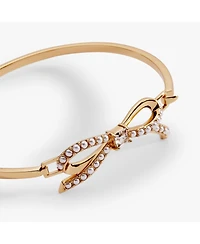 Alex and Ani Bow Pearl Coquette Tension Bangle