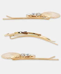 lonna & lilly 3-Pc. Beaded Sealife Bobby Pin Set