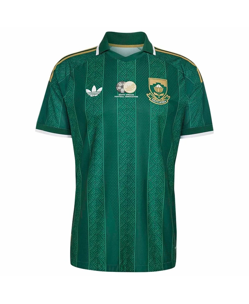 Adidas Men's Green South Africa National Team Away On-Field Authentic Jersey