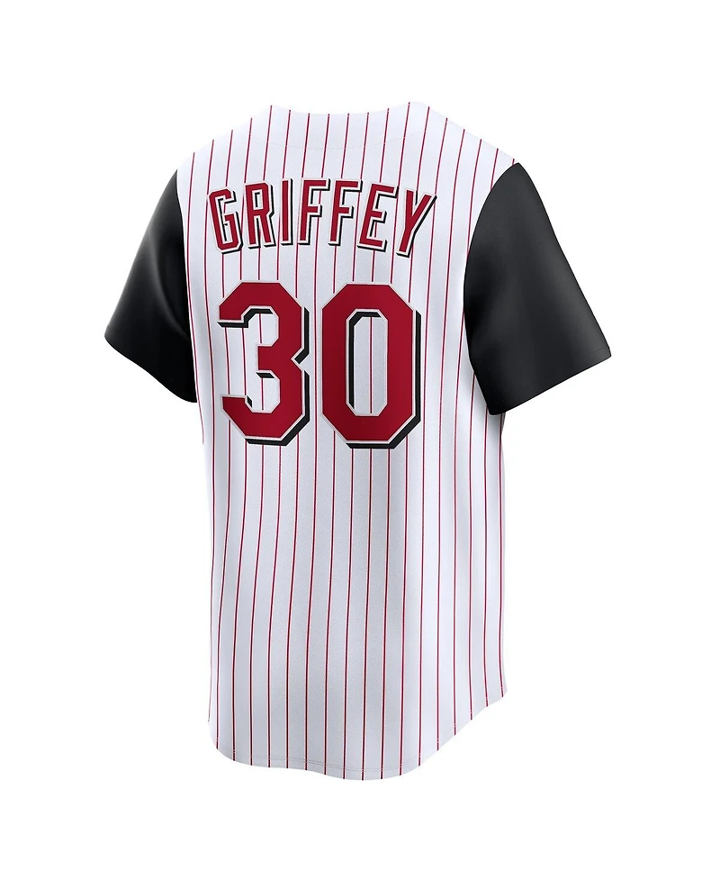 Nike Men's Ken Griffey Jr. White Cincinnati Reds Cooperstown Collection Limited Jersey