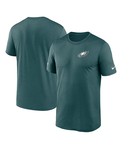 Nike Men's Teal Philadelphia Eagles Sideline Legend Small Logo Dri-fit T-Shirt