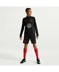 Nike Big Boys and Girls Black Usmnt 2026 Strike Dri-fit Shorts