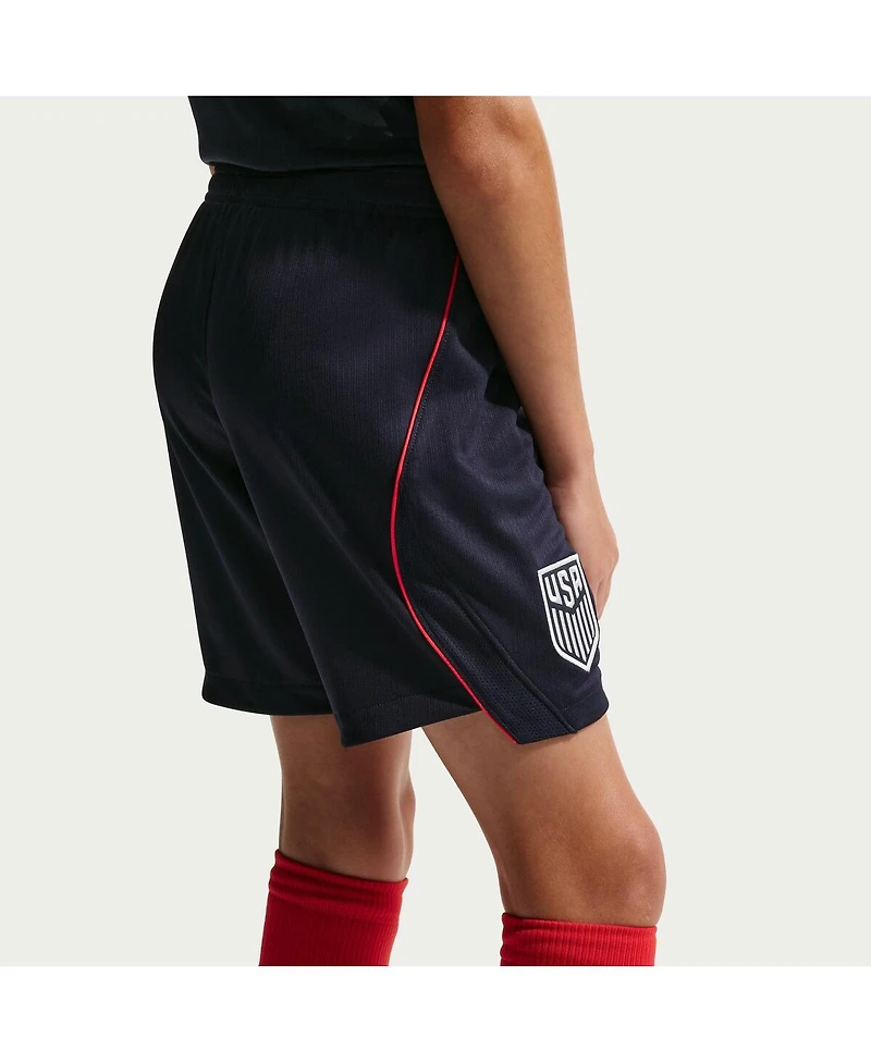 Nike Big Boys and Girls Navy Usmnt 2026 Away Stadium Replica Shorts