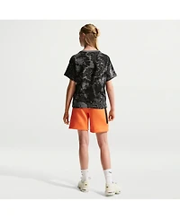 Nike Big Boys and Girls Gray Netherlands National Team Allover Print T-Shirt