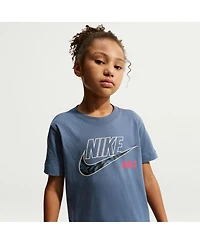 Nike Big Boys and Girls Blue Usmnt Futura T-Shirt
