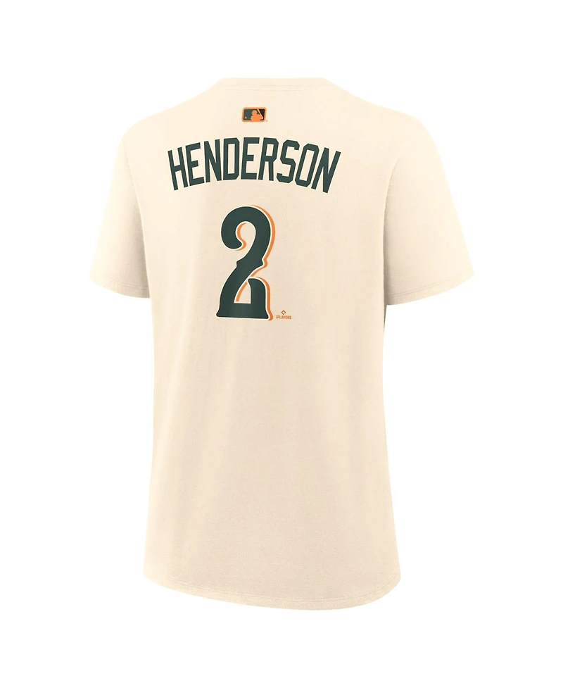 Nike Women's Gunnar Henderson Cream Baltimore Orioles 2026 City Connect Name Number T-Shirt