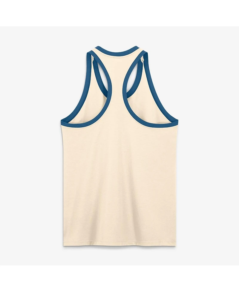 Nike Women's Natural Milwaukee Brewers 2026 City Connect Script Tri-Blend Racerback Tank Top