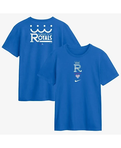 Nike Men's Blue Kansas City Royals 2026 Connect 2-Hit T-Shirt