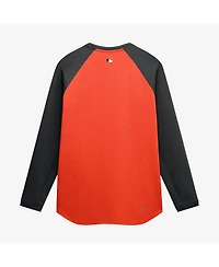 Nike Men's Orange Baltimore Orioles Authentic Collection Raglan Dri-fit Sweatshirt