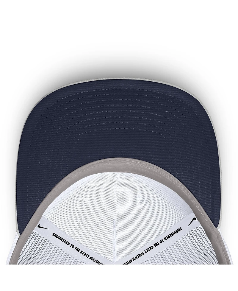 Nike Men's and Women's Gray Auburn Tigers 2026 Basketball Refresh 5-Panel Rise Trucker Hat