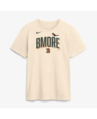 Nike Men's Cream Baltimore Orioles 2026 City Connect Wordmark T-Shirt