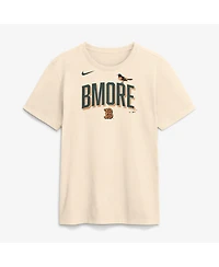 Nike Men's Cream Baltimore Orioles 2026 City Connect Wordmark T-Shirt