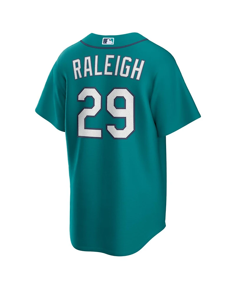 Nike Men's Cal Raleigh Teal Seattle Mariners Alternate Replica Jersey