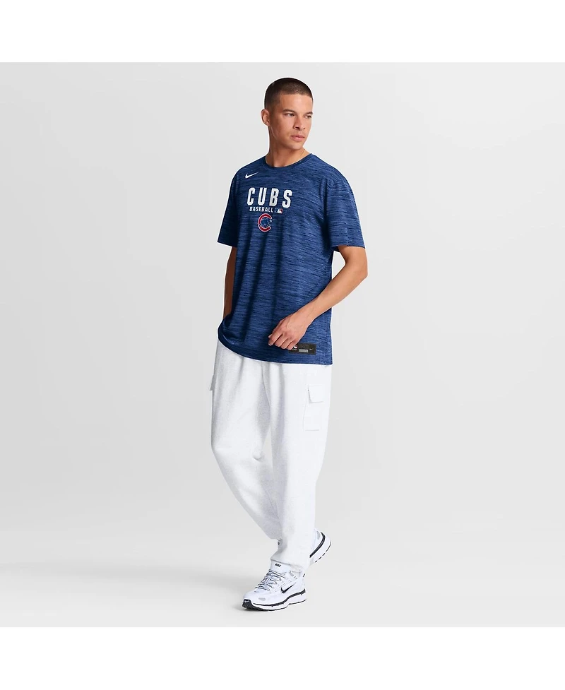 Nike Men's Royal Chicago Cubs Authentic Collection Velocity Dri-fit T-Shirt