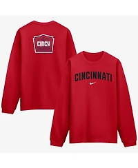 Nike Men's Red Cincinnati Reds 2026 City Connect Club 2-Hit Sweatshirt