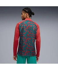 Puma Men's Red Portugal National Team Pre-Match Quarter-Zip